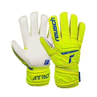 Reusch Attrakt Solid Junior 5272515 2001 weiss blau gelb 1